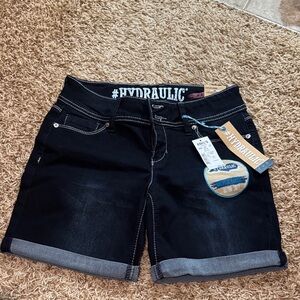 Hydraulic Women's Dark Blue Jean Shorts